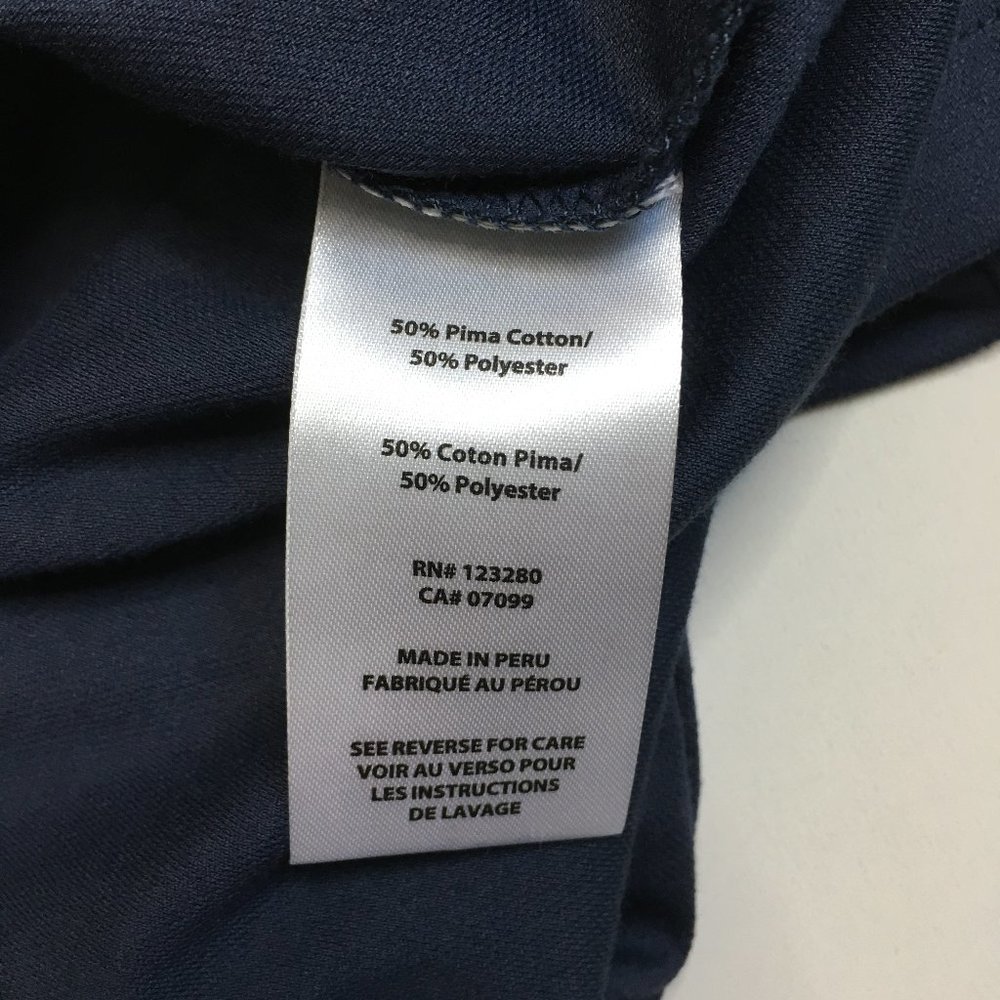 TRAVIS MATHEW Dark Blue Dodge Ram Chrysler Jeep Embroidery Short Sleeve Shirt - Picture 3 of 12